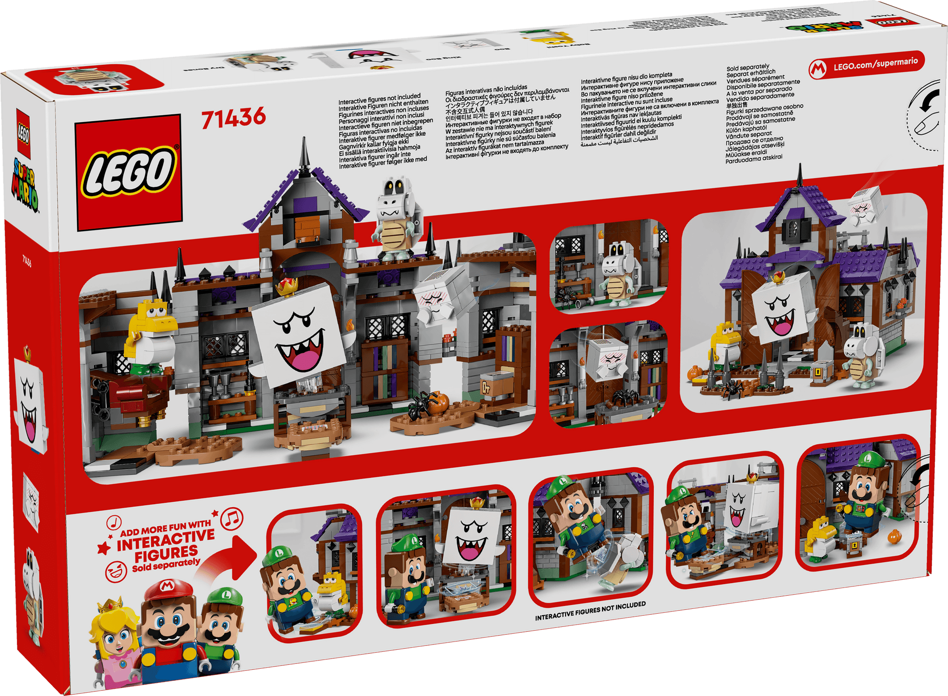 LEGO King Boo's spookhuis 71436 SuperMario (Pre-Order: verwacht augustus) LEGO SUPERMARIO @ 2TTOYS LEGO €. 63.49