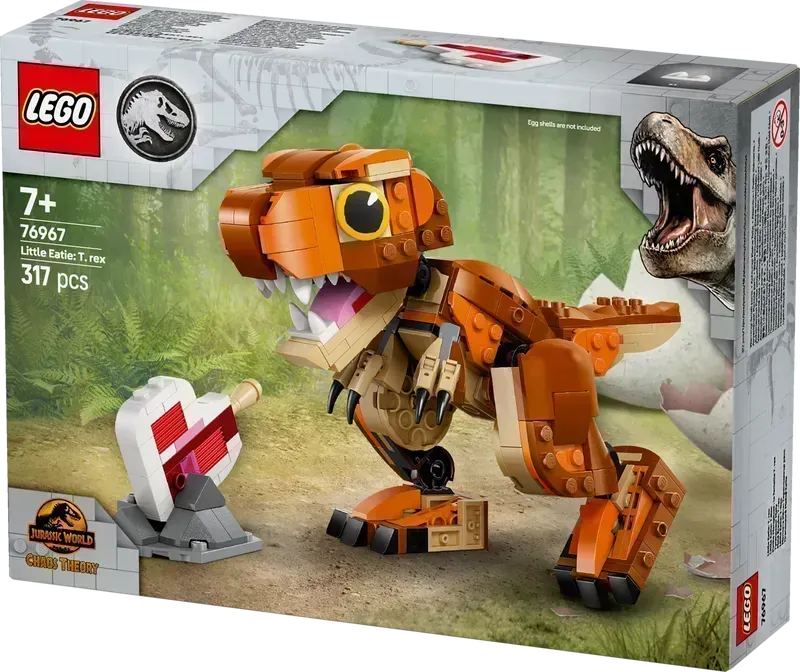 LEGO Kleine eter : T-Rex 76967 Jurassic World (Levering: 1 januari 2025) LEGO Jurassic World @ 2TTOYS | Official LEGO shop😊🥰 LEGO €. 21.49