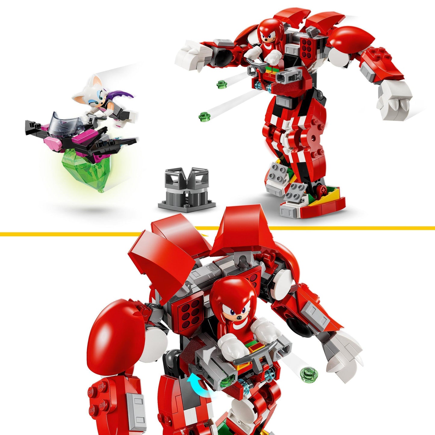 LEGO Knuckles’ Guardian Mech 76996 Sonic LEGO Sonic @ 2TTOYS | Official LEGO shop😊🥰 LEGO €. 28.99