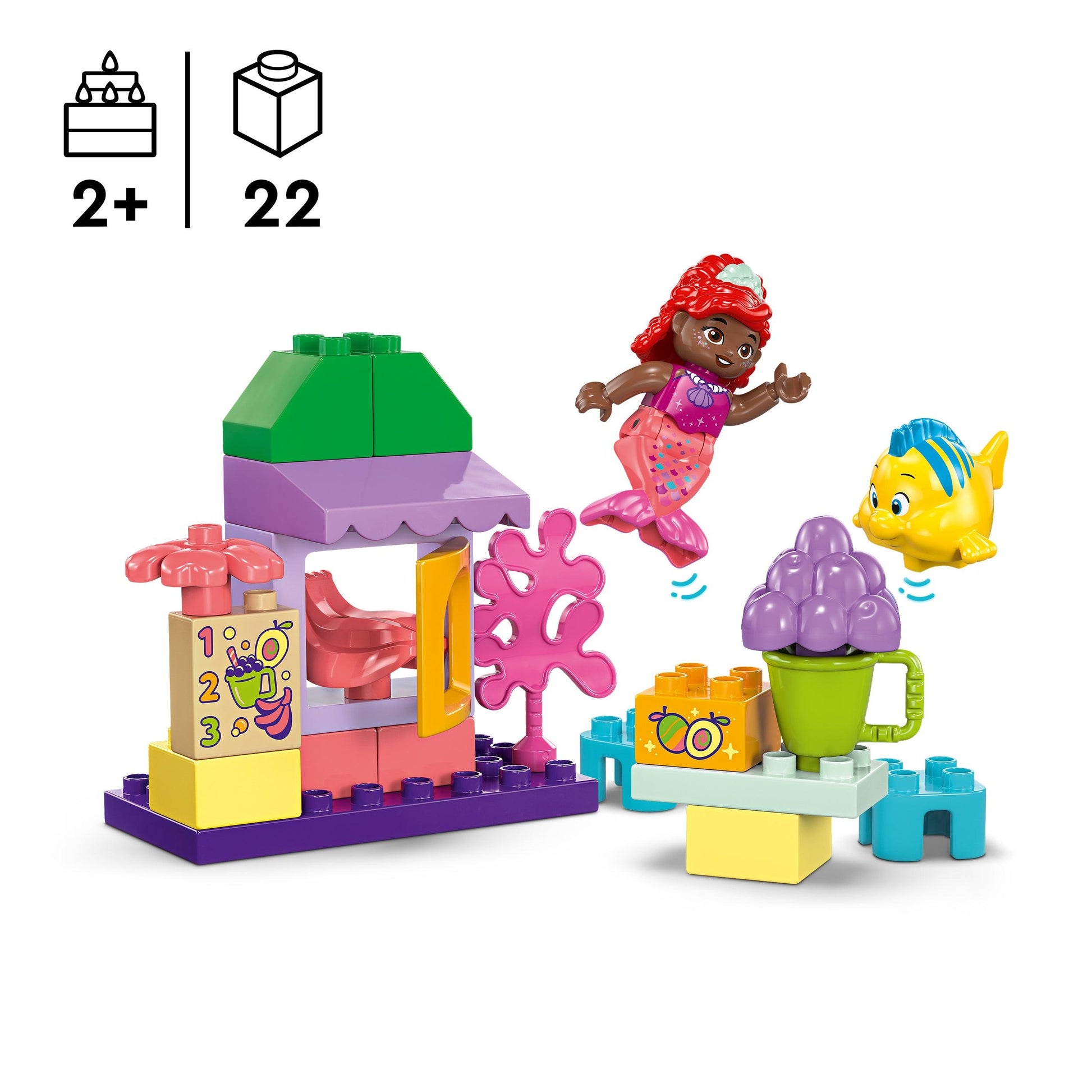 LEGO Kraampje van Ariel en Botje! 10420 DUPLO LEGO DUPLO @ 2TTOYS | Official LEGO shop😊🥰 LEGO €. 16.99