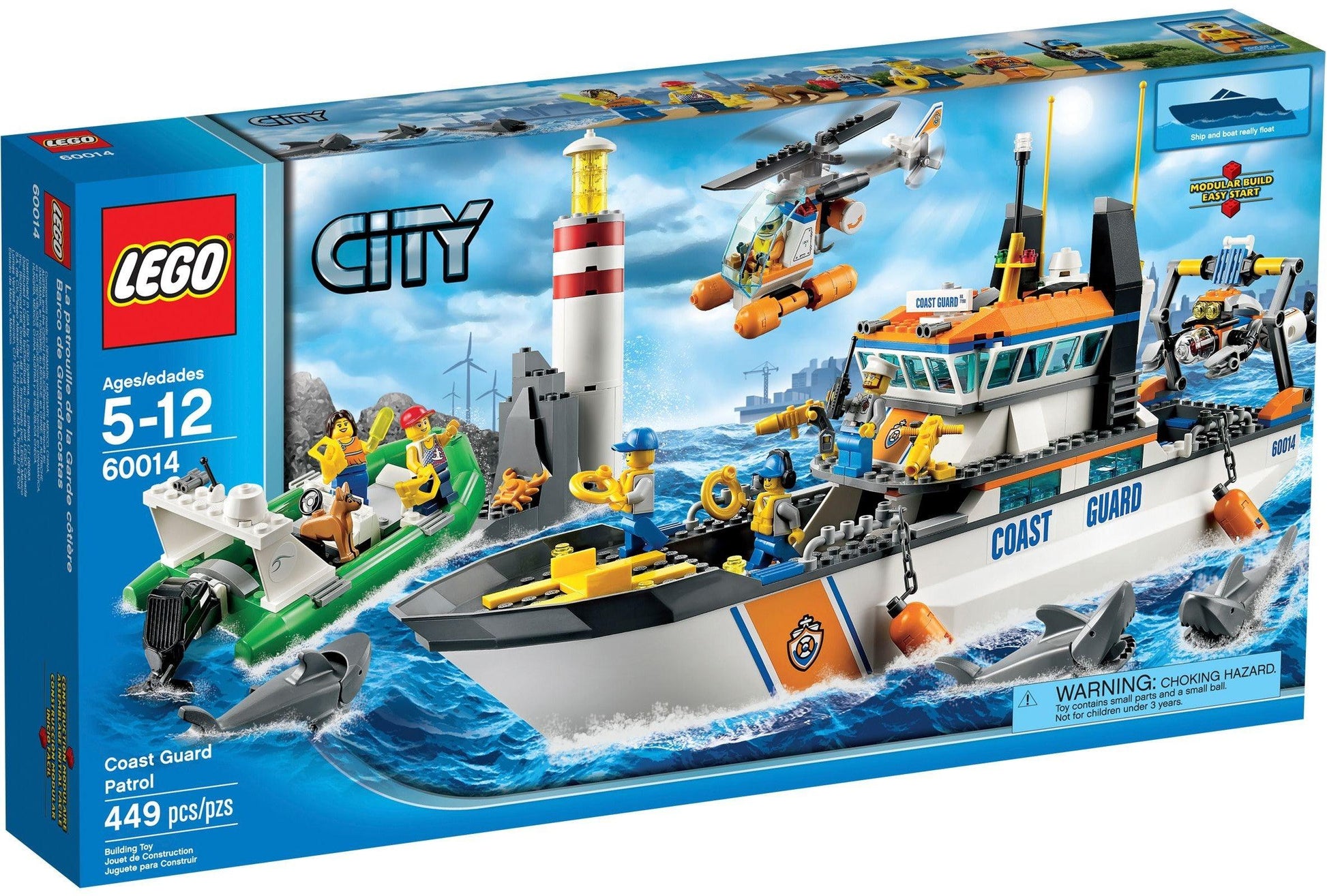 LEGO Kustwachtpatrouille 60014 City LEGO CITY @ 2TTOYS LEGO €. 69.99