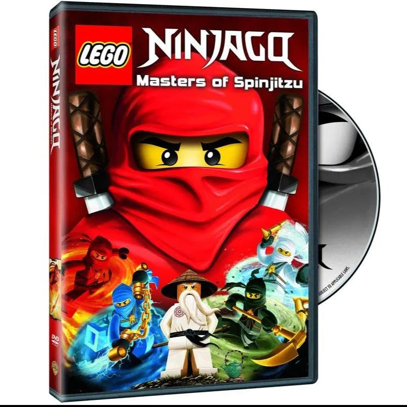 LEGO LEGO Ninjago: Masters of Spinjitzu DVD 5001140 Gear LEGO Gear @ 2TTOYS | Official LEGO shop😊🥰 LEGO €. 9.99