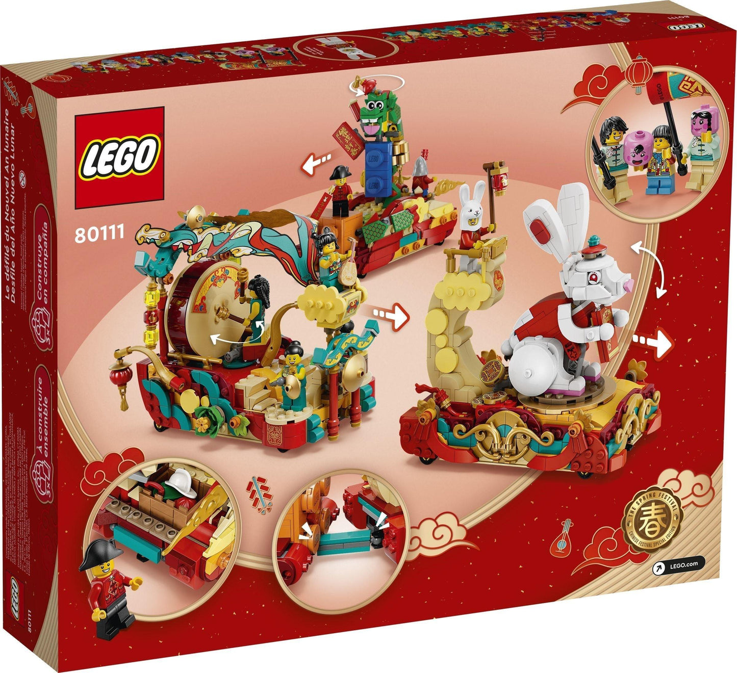 LEGO Lunar New Year Parade 80111 Chinese Newyear LEGO CHINEES NIEUWJAAR @ 2TTOYS LEGO €. 149.99