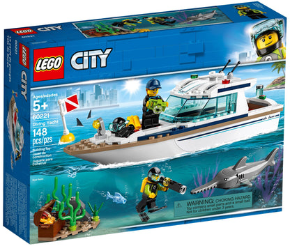 LEGO Luxe Duikjacht met duikers 60221 City LEGO CITY ONDERWATER @ 2TTOYS | Official LEGO shop😊🥰 LEGO €. 16.49