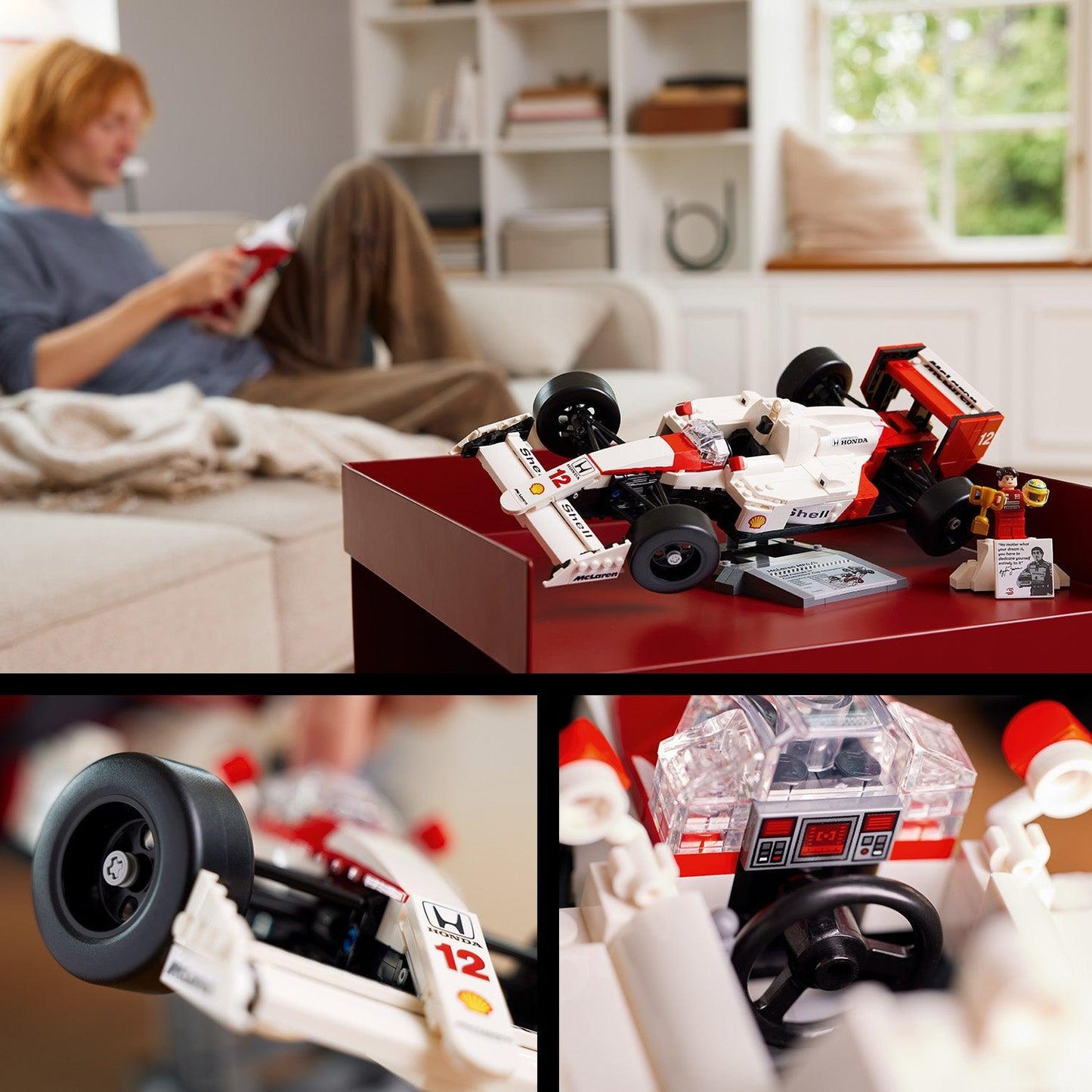 LEGO McLaren MP4/4 & Ayrton Senna 10330 Icons LEGO Icons @ 2TTOYS LEGO €. 79.99