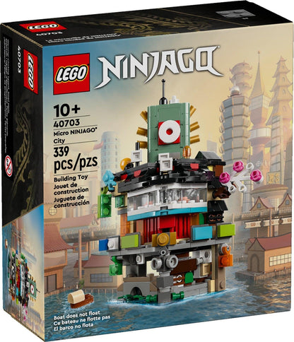 LEGO Micro NINJAGO City: Bouw je eigen mini NINJAGO stad 40703 Ninjago (USED) LEGO NINJAGO @ 2TTOYS | Official LEGO shop😊🥰 LEGO €. 19.99