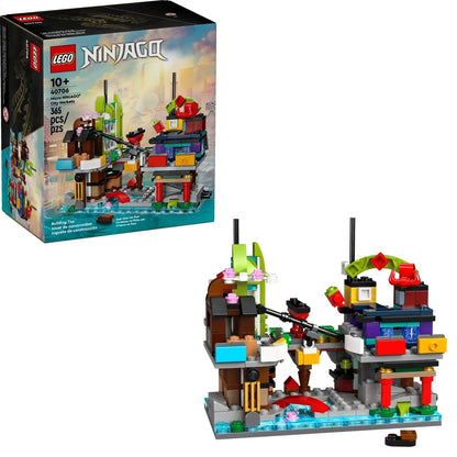 LEGO Micro NINJAGO® stadsmarkten 40706 Ninjago LEGO NINJAGO @ 2TTOYS | Official LEGO shop😊🥰 LEGO €. 14.49