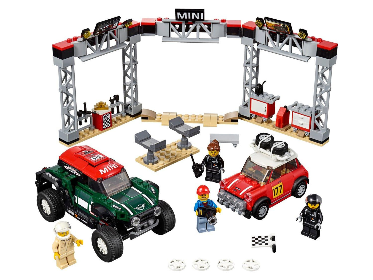 LEGO Mini Cooper S Rally 75894 Speedchampions LEGO SPEEDCHAMPIONS @ 2TTOYS | Official LEGO shop😊🥰 LEGO €. 54.99