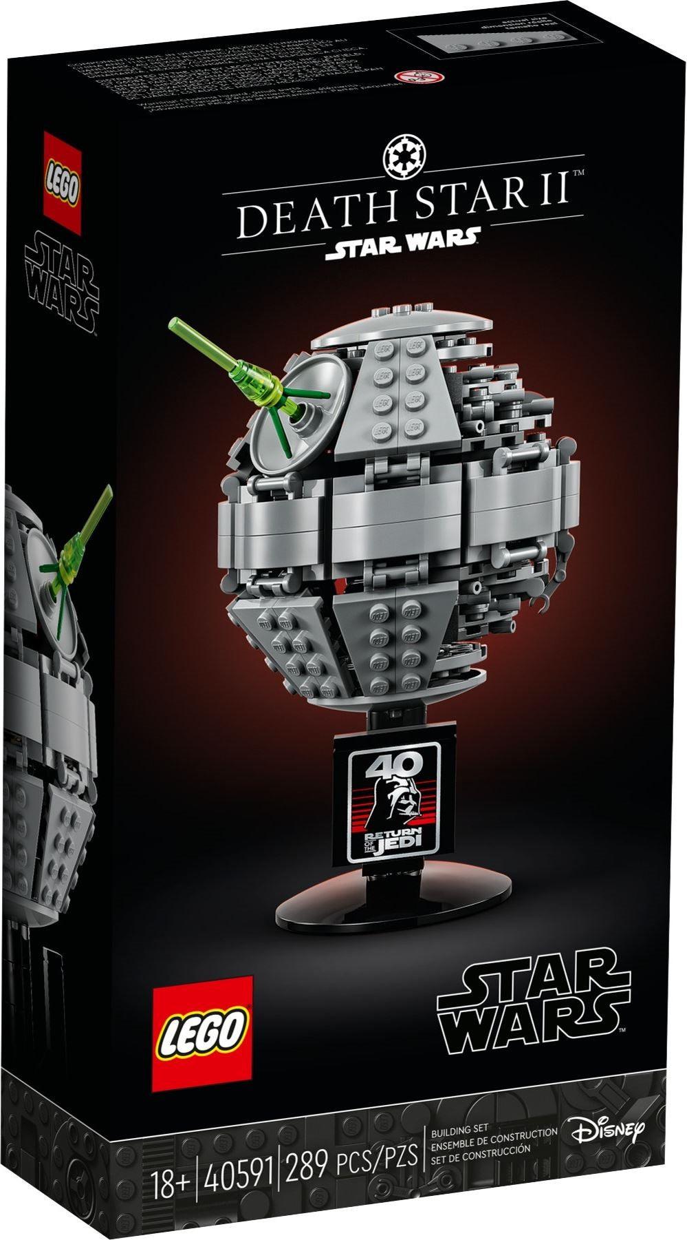 LEGO Mini Death Star II 40591 StarWars LEGO BRICKHEADZ @ 2TTOYS | Official LEGO shop😊🥰 LEGO €. 9.99