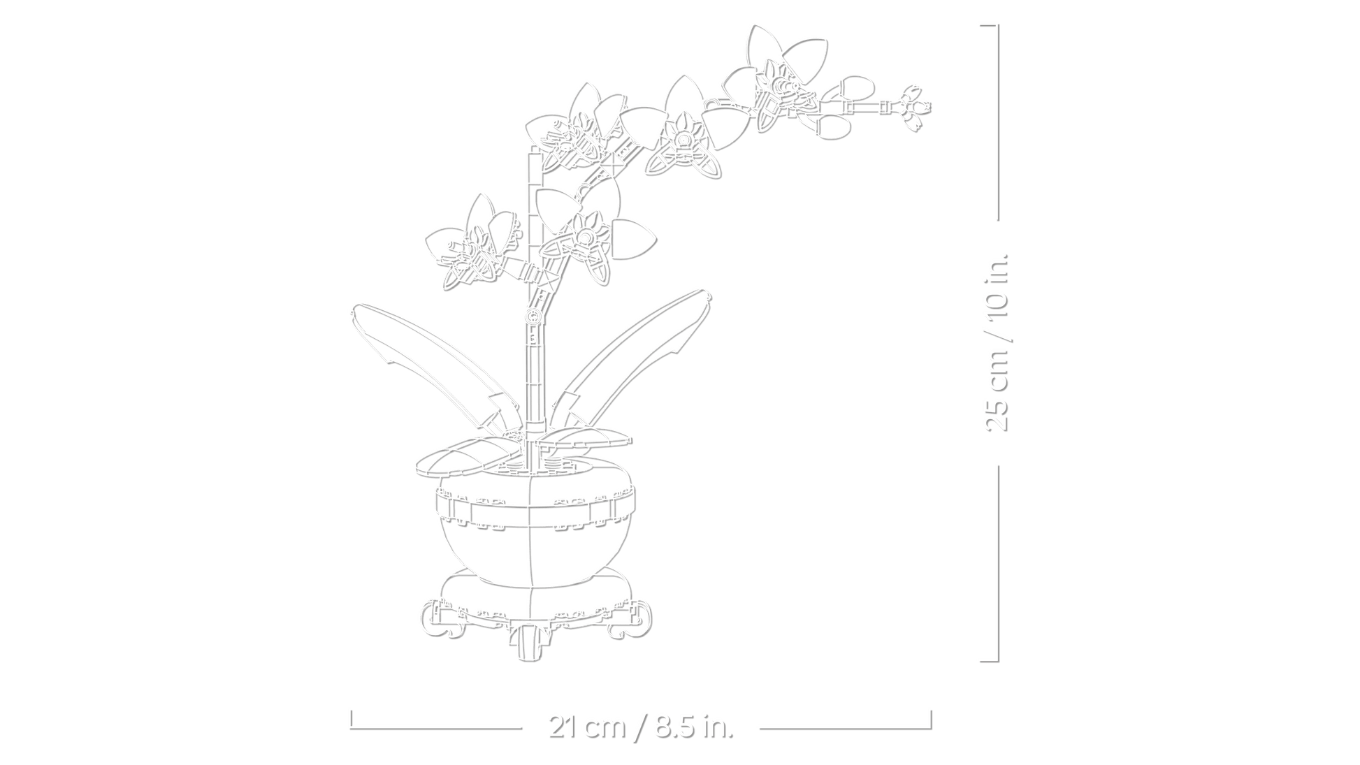 LEGO Mini Orchidee 10343 Botanische Collectie @ 2TTOYS | Official LEGO shop😊🥰 2TTOYS €. 24.99