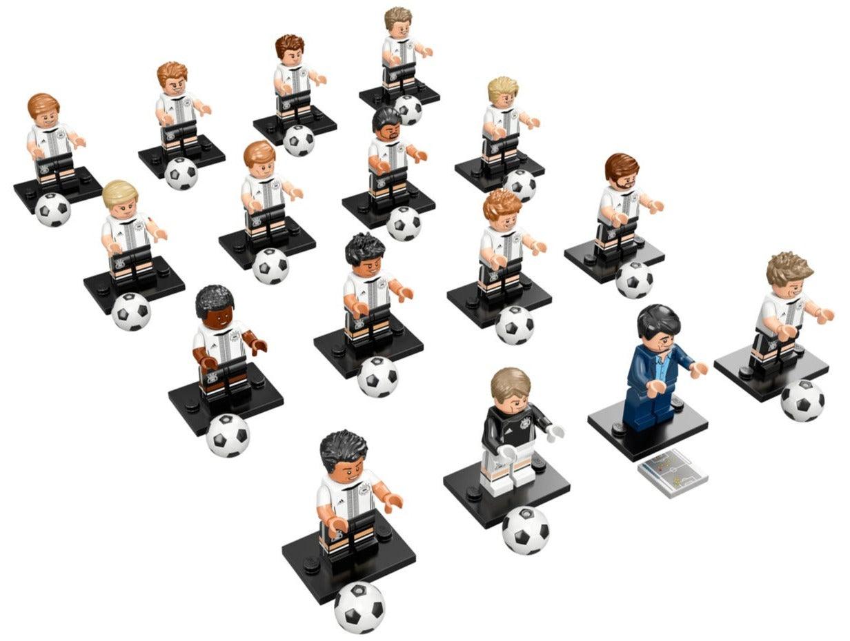 LEGO Minifiguren DFB – Der Mannschaft Duits voetbal team 71014 Minifiguren (16 stuks) LEGO MINIFIGUREN @ 2TTOYS | Official LEGO shop😊🥰 LEGO €. 89.99