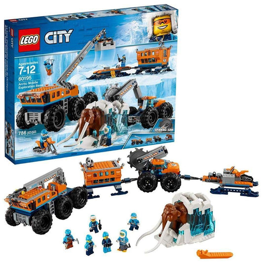 LEGO Mobiele onderzoeksbasis op de noordpool 60195 City LEGO CITY NOORDPOOL @ 2TTOYS | Official LEGO shop😊🥰 LEGO €. 89.99