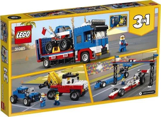 LEGO Mobiele Stunstshow met Monstertruck 31085 Creator 3-in-1 LEGO CITY STUNTZ @ 2TTOYS | Official LEGO shop😊🥰 LEGO €. 39.99