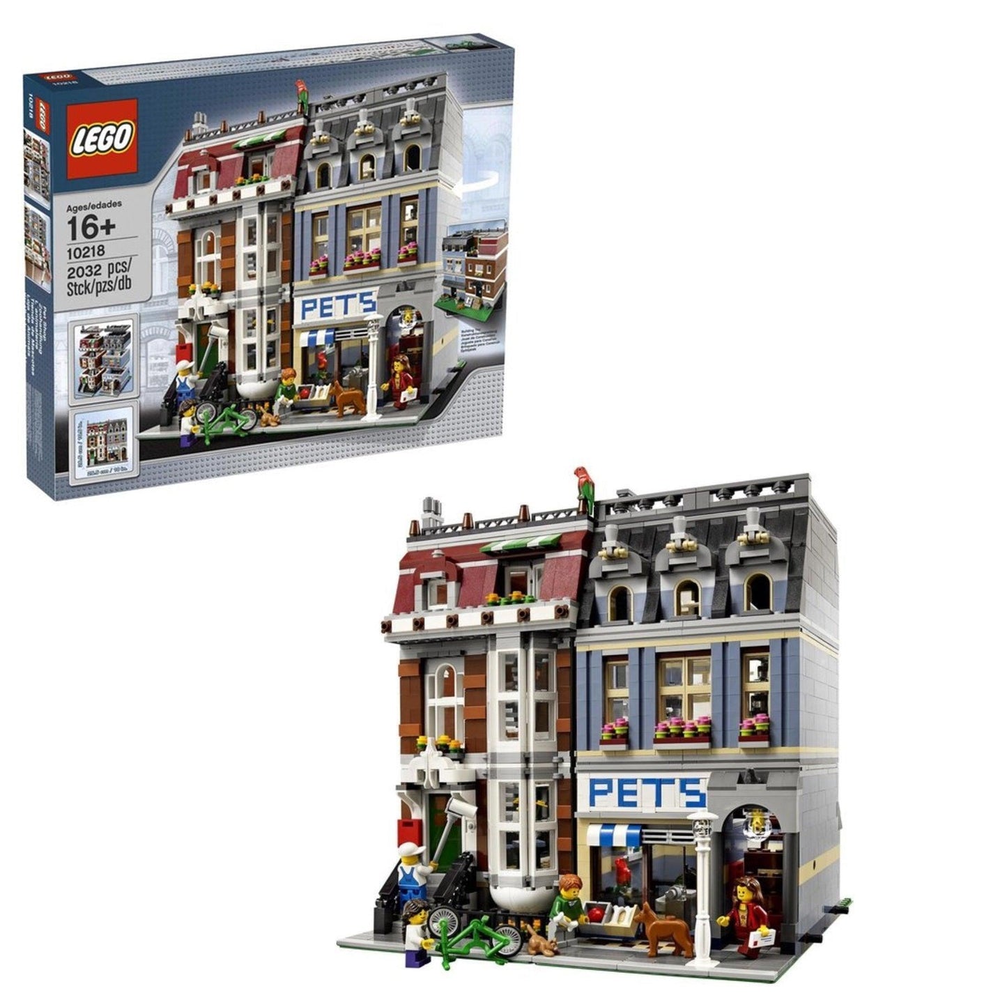 LEGO Modulaire Dieren winkel 10218 Creator Expert (USED) LEGO CREATOR EXPERT MODULAIR @ 2TTOYS | Official LEGO shop😊🥰 LEGO €. 299.99