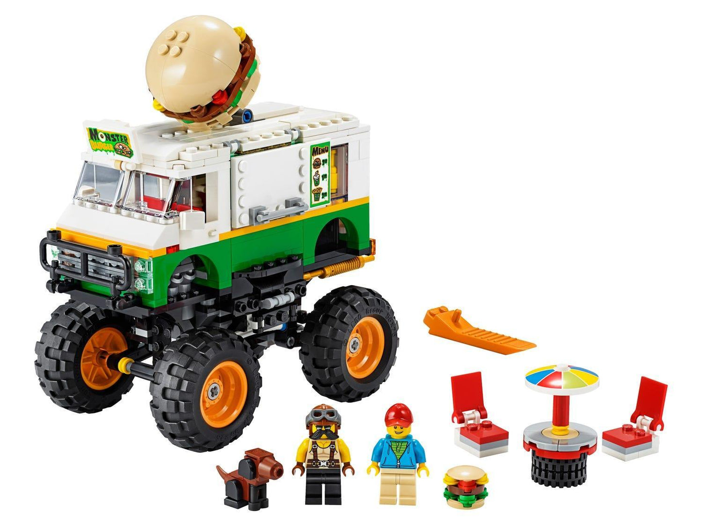 LEGO Monster Burger Truck 31104 Creator 3-in-1 LEGO CREATOR @ 2TTOYS | Official LEGO shop😊🥰 LEGO €. 39.99