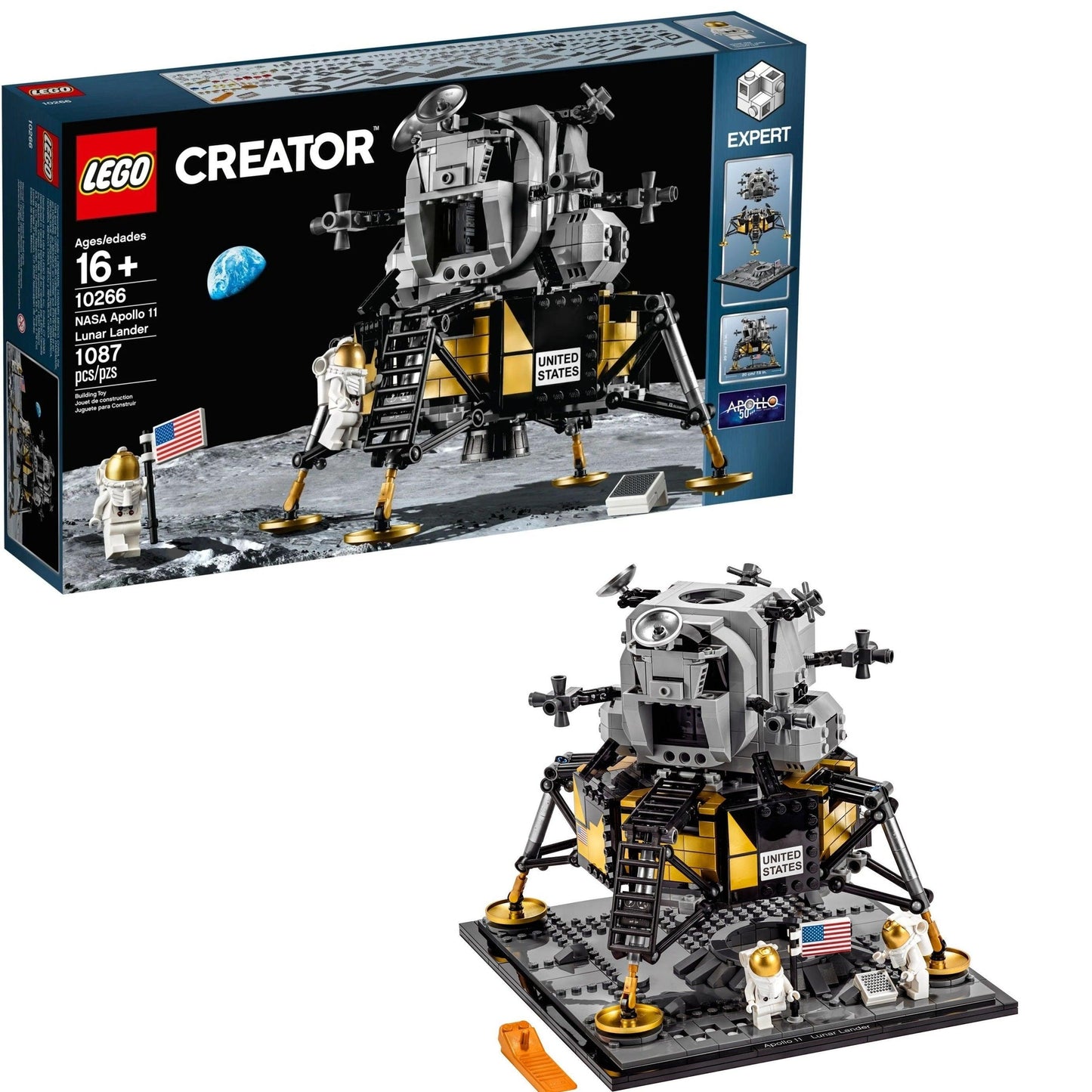 LEGO NASA Apollo 11 Maanlander 10266 Creator Expert LEGO CREATOR EXPERT @ 2TTOYS LEGO €. 114.99