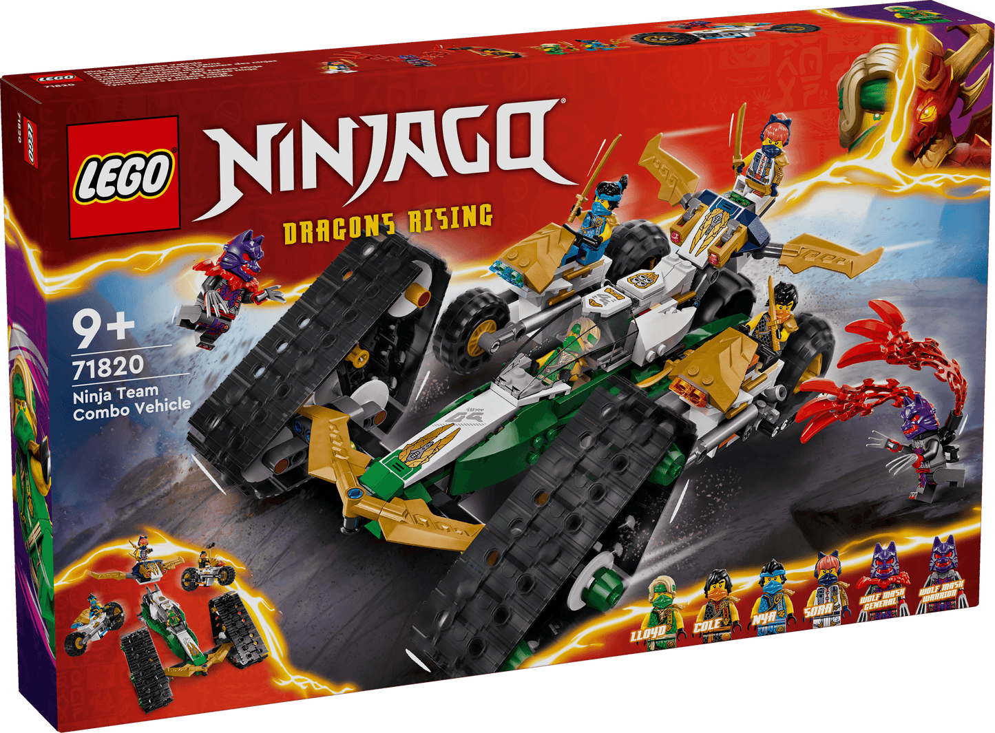 LEGO Ninja Team Combi Rups 71820 Ninjago (Pre-Order: verwacht juni) LEGO Ninjago @ 2TTOYS LEGO €. 76.49