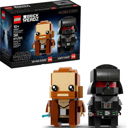 LEGO Obi-Wan & Darth Vader figurine 40547 Brickheadz LEGO BRICKHEADZ @ 2TTOYS | Official LEGO shop😊🥰 LEGO €. 24.99