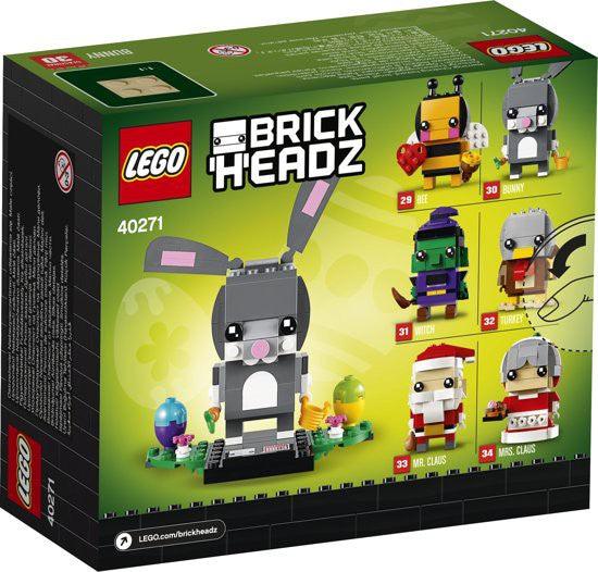 LEGO Paashaas met eieren 40271 Brickheadz (nr 30) LEGO BRICKHEADZ @ 2TTOYS | Official LEGO shop😊🥰 LEGO €. 15.99