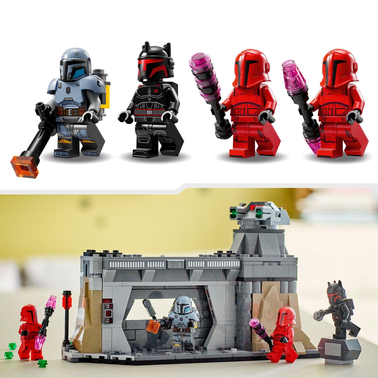 LEGO Paz Vizsla™ en Moff Gideon™ duel 75386 StarWars (Pre-Order: verwacht juni) LEGO STARWARS @ 2TTOYS LEGO €. 33.99