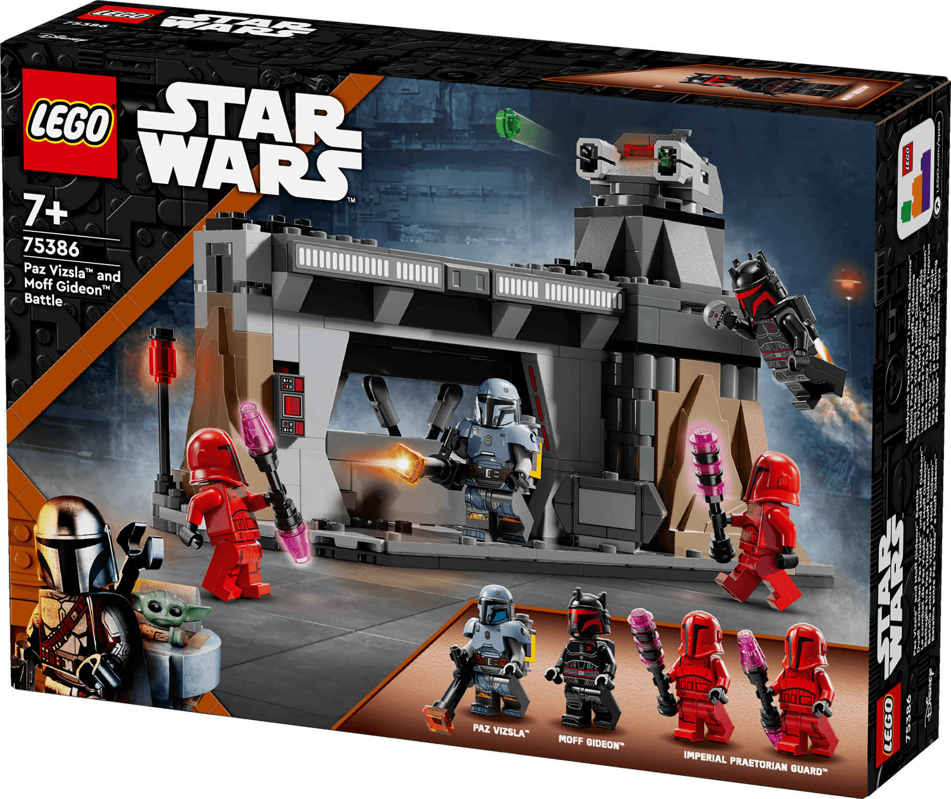 LEGO Paz Vizsla™ en Moff Gideon™ duel 75386 StarWars (Pre-Order: verwacht juni) LEGO STARWARS @ 2TTOYS LEGO €. 33.99