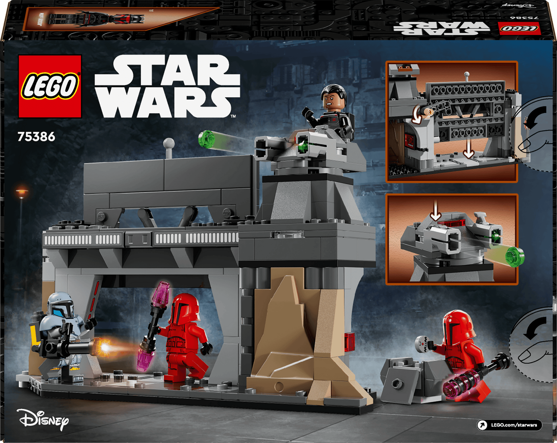 LEGO Paz Vizsla™ en Moff Gideon™ duel 75386 StarWars (Pre-Order: verwacht juni) LEGO STARWARS @ 2TTOYS LEGO €. 33.99