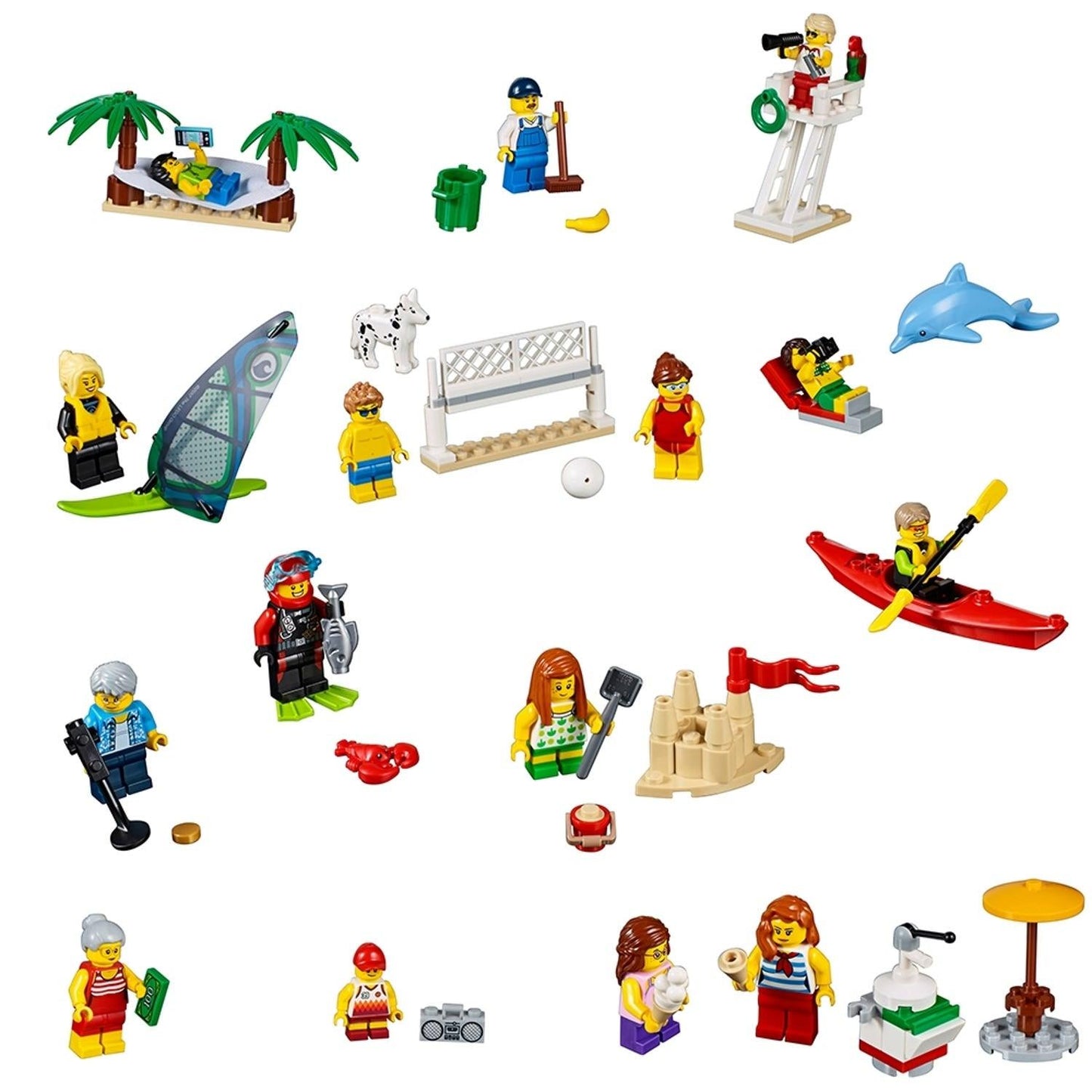 LEGO People Pack - Fun at the Beach 60153 City LEGO CITY VILLE @ 2TTOYS LEGO €. 49.99