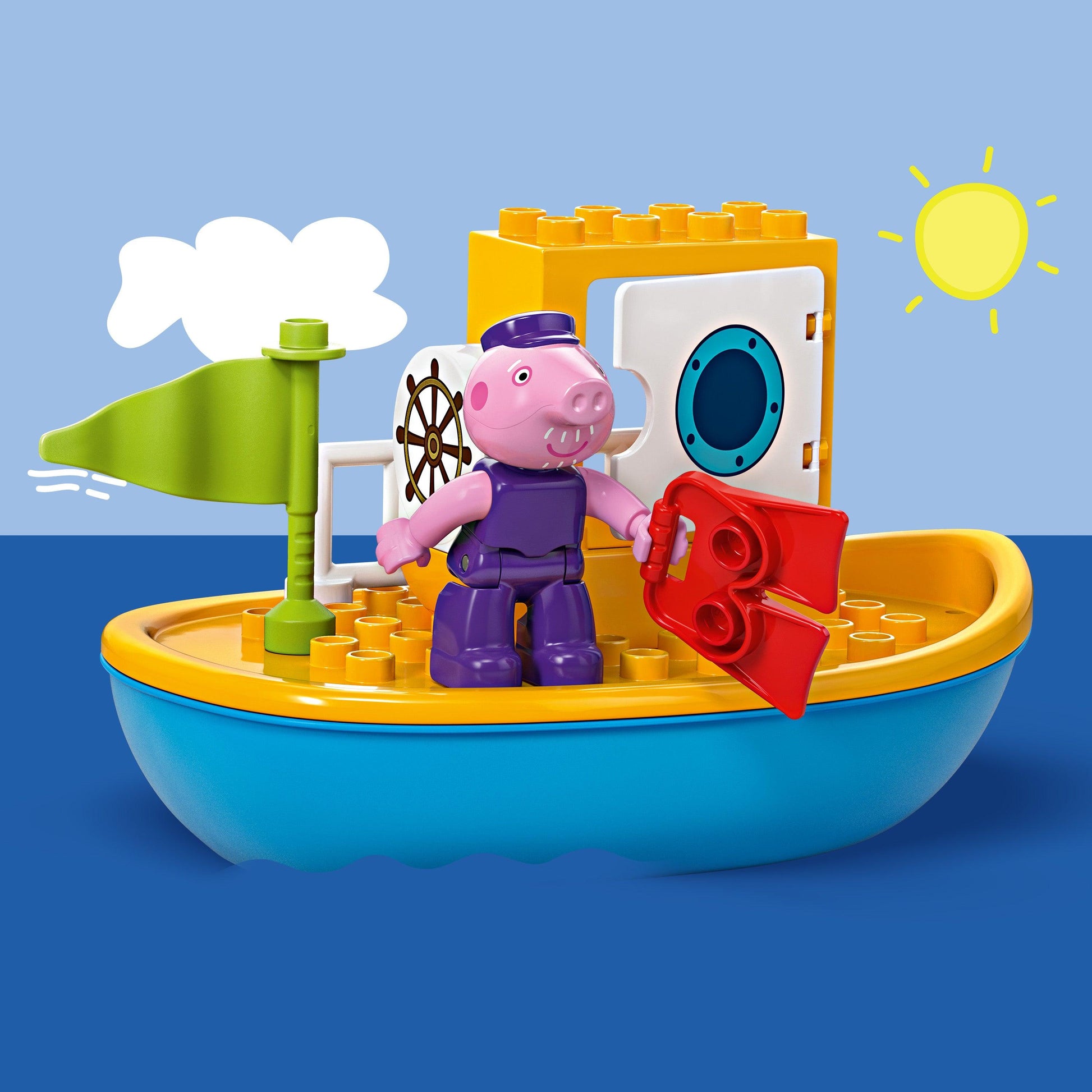 LEGO Peppa Big bootreis 10432 DUPLO (Pre-Order: verwacht juni) PEPPA PIG @ 2TTOYS LEGO €. 24.99