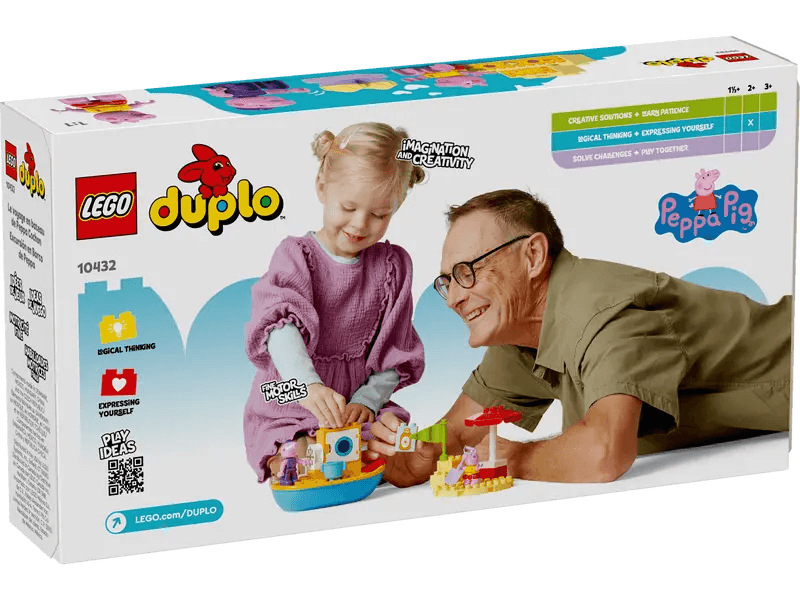 LEGO Peppa Big bootreis 10432 DUPLO (Pre-Order: verwacht juni) PEPPA PIG @ 2TTOYS LEGO €. 24.99