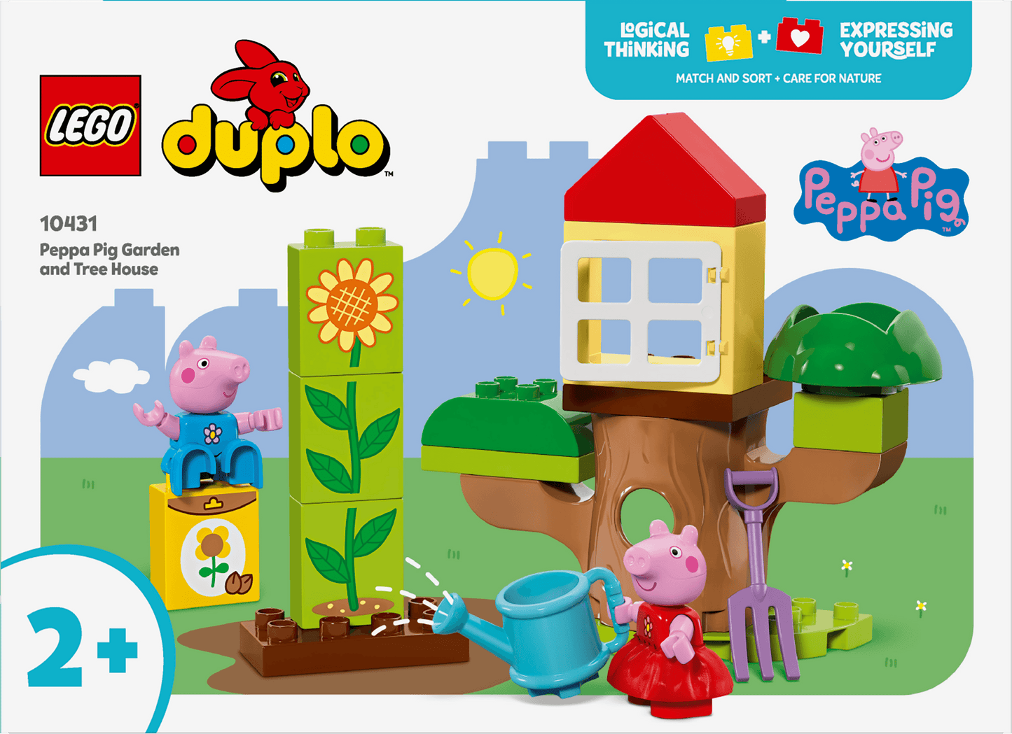 LEGO Peppa Big tuin en boomhut 10431 DUPLO LEGO DUPLO @ 2TTOYS | Official LEGO shop😊🥰 LEGO €. 16.99