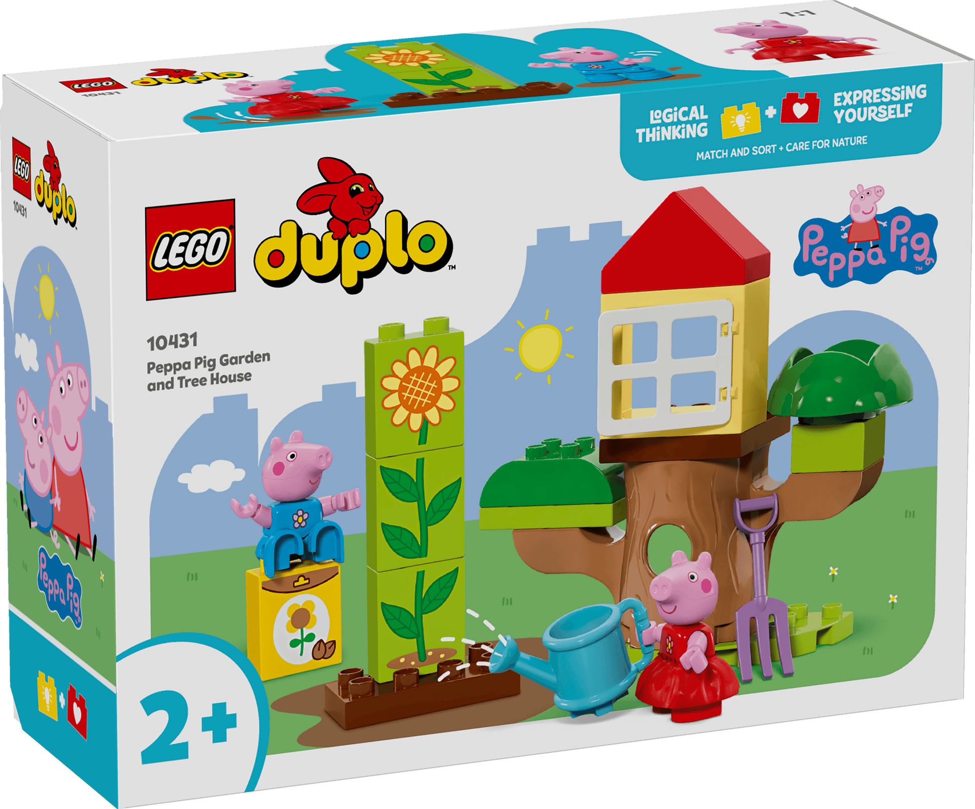 LEGO Peppa Big tuin en boomhut 10431 DUPLO LEGO DUPLO @ 2TTOYS | Official LEGO shop😊🥰 LEGO €. 16.99