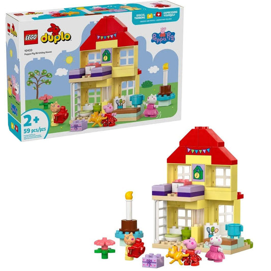 LEGO Peppa Pig Birthday House 10433 DUPLO @ 2TTOYS | Official LEGO shop😊🥰 2TTOYS €. 38.49