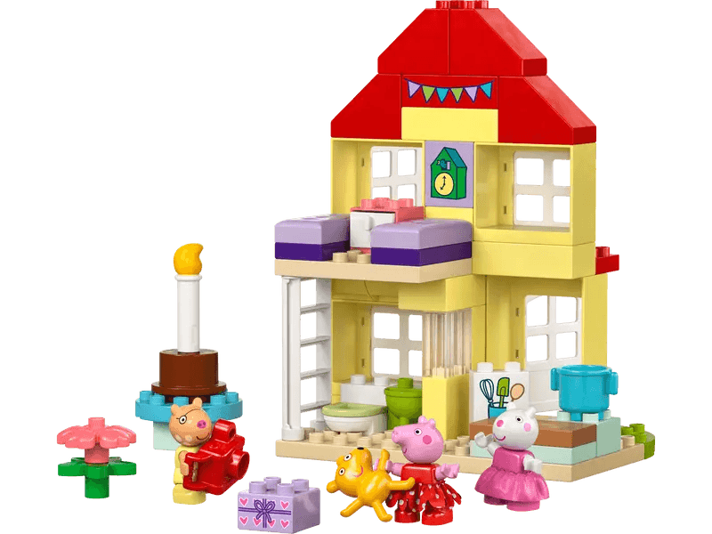 LEGO Peppa Pig Birthday House 10433 DUPLO @ 2TTOYS | Official LEGO shop😊🥰 2TTOYS €. 38.49