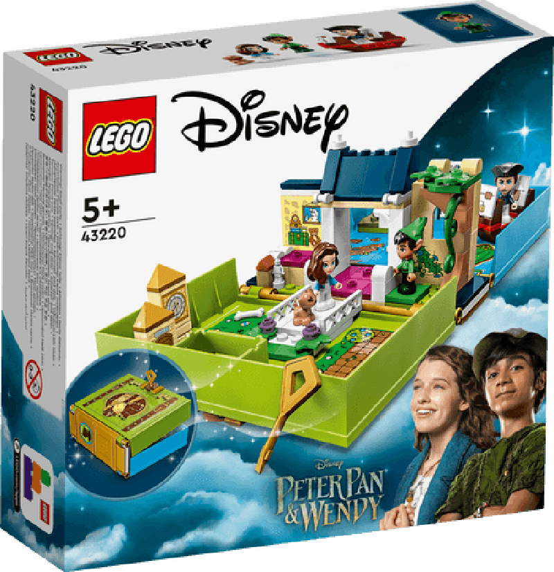 LEGO Peter Pan & Wendy's verhalenboekavontuur 43220 Disney LEGO DISNEY @ 2TTOYS | Official LEGO shop😊🥰 LEGO €. 16.49