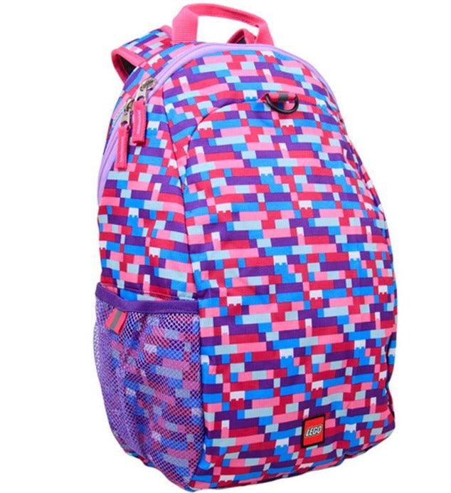 LEGO Pink Purple Brick Print Heritage Backpack 5005351 Gear LEGO Gear @ 2TTOYS LEGO €. 19.99