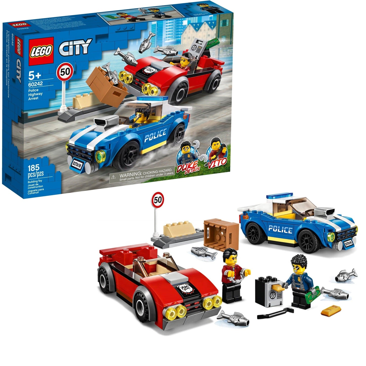 LEGO Police Highway Arrest 60242 City LEGO CITY POLITIE @ 2TTOYS | Official LEGO shop😊🥰 LEGO €. 19.99