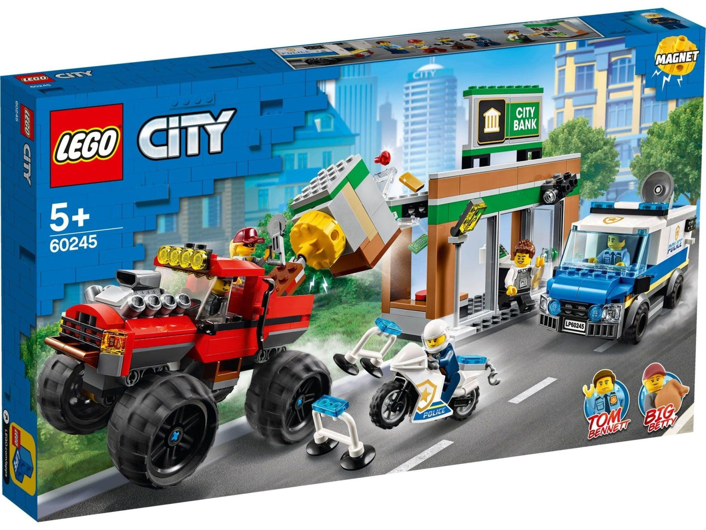 LEGO Politie Diefstal met de monster truck 60245 City LEGO CITY POLITIE @ 2TTOYS LEGO €. 39.99