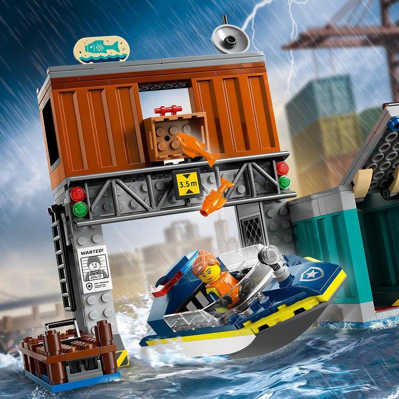 LEGO Politiespeedboot en boevenschuilplaats 60417 City LEGO CITY @ 2TTOYS | Official LEGO shop😊🥰 LEGO €. 32.49