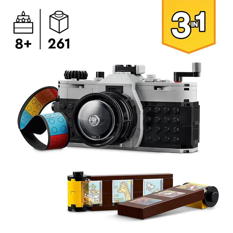 LEGO Retro Foto camera 31147 Creator 3 in 1 LEGO CREATOR 3 IN 1 @ 2TTOYS | Official LEGO shop😊🥰 LEGO €. 16.49