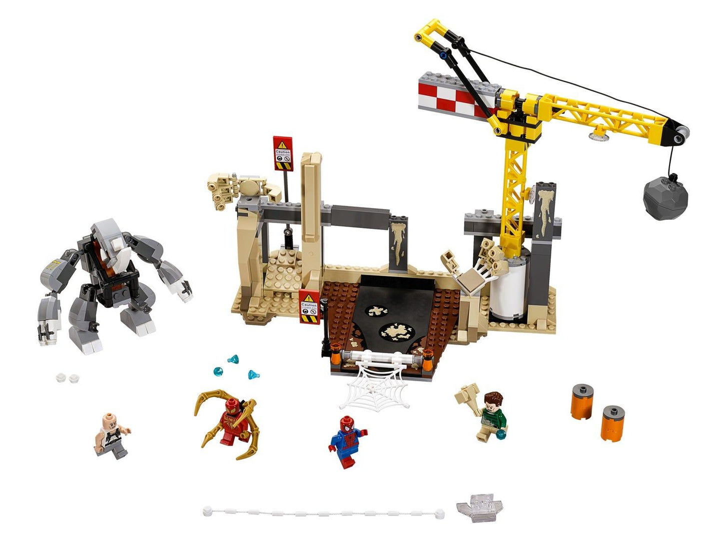 LEGO Rhino and Sandman Team-up 76037 SpiderMan LEGO SPIDERMAN @ 2TTOYS LEGO €. 44.49