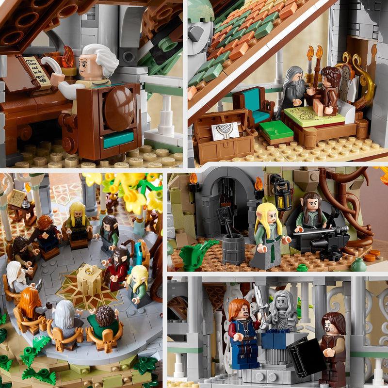 LEGO Rivendell™ 10316 The Lord Of The Rings LEGO LORD OF THE RINGS @ 2TTOYS | Official LEGO shop😊🥰 LEGO €. 499.99