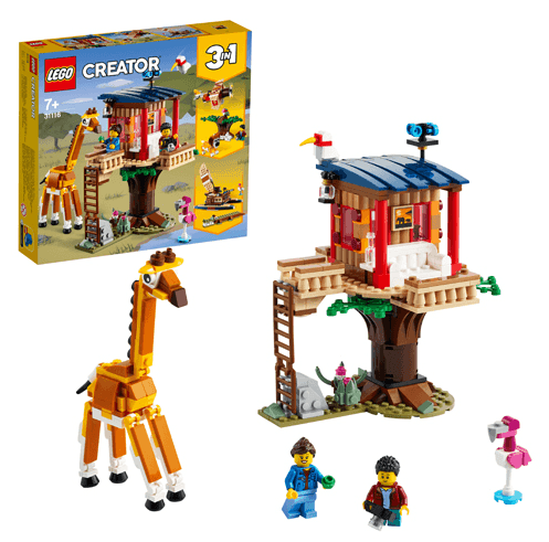 LEGO Safari Wildlife Tree House 31116 Creator 3-in-1 LEGO CREATOR @ 2TTOYS | Official LEGO shop😊🥰 LEGO €. 29.99