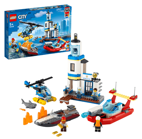 LEGO Seaside Police and Fire Mission 60308 City LEGO CITY KUSTWACHT @ 2TTOYS | Official LEGO shop😊🥰 LEGO €. 39.99