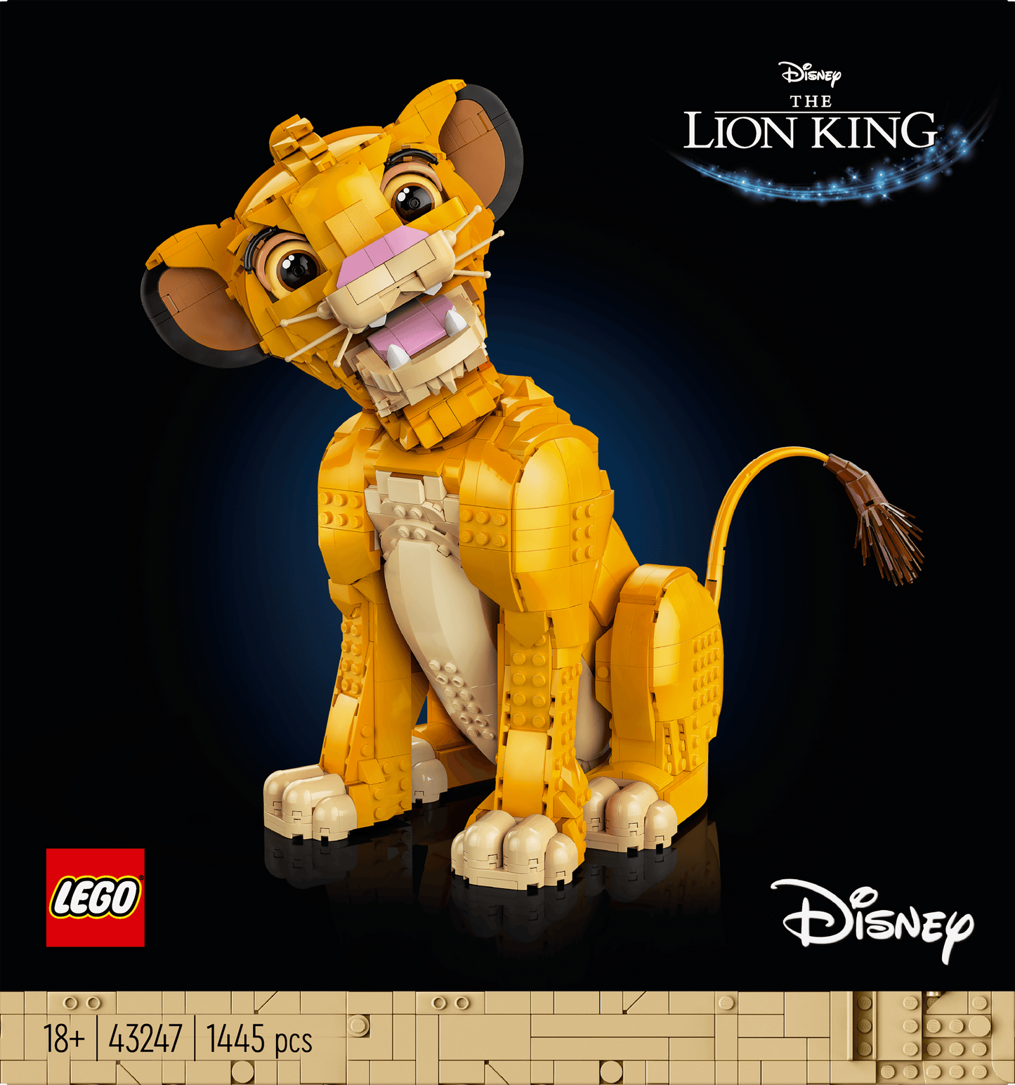 LEGO Simba Lion King 43247 Disney (Pre-Order: verwacht juni) LEGO DISNEY @ 2TTOYS LEGO €. 109.49