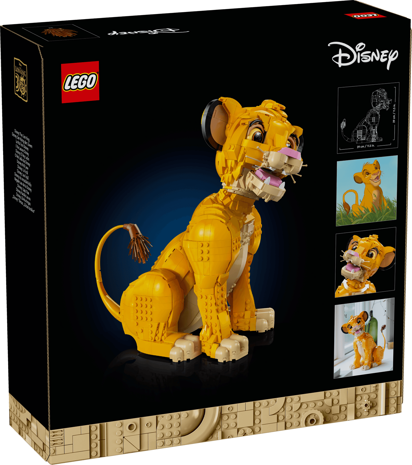 LEGO Simba Lion King 43247 Disney (Pre-Order: verwacht juni) LEGO DISNEY @ 2TTOYS LEGO €. 109.49