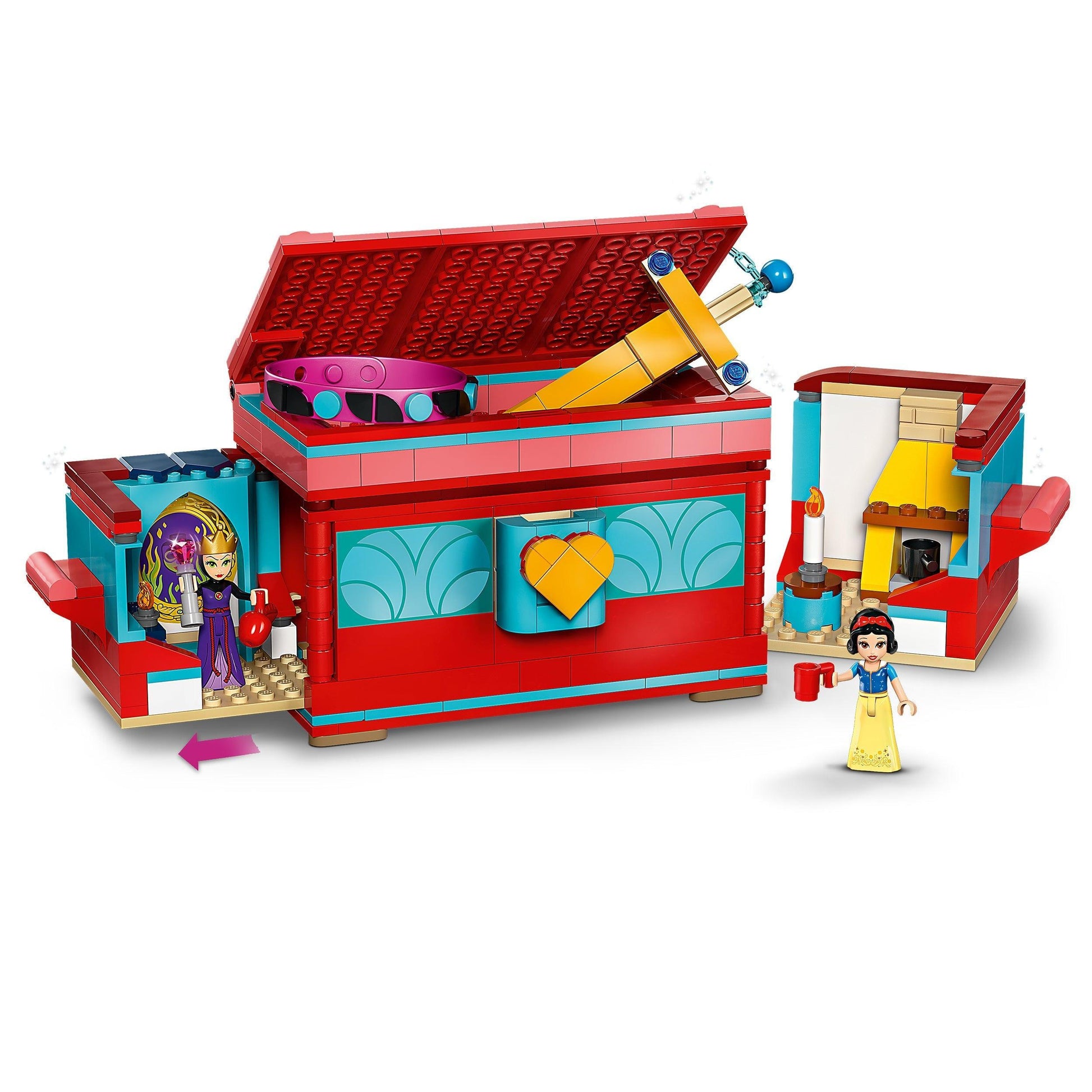 LEGO Snow White Jewelry Box 43276 Disney LEGO DUPLO @ 2TTOYS LEGO €. 44.99