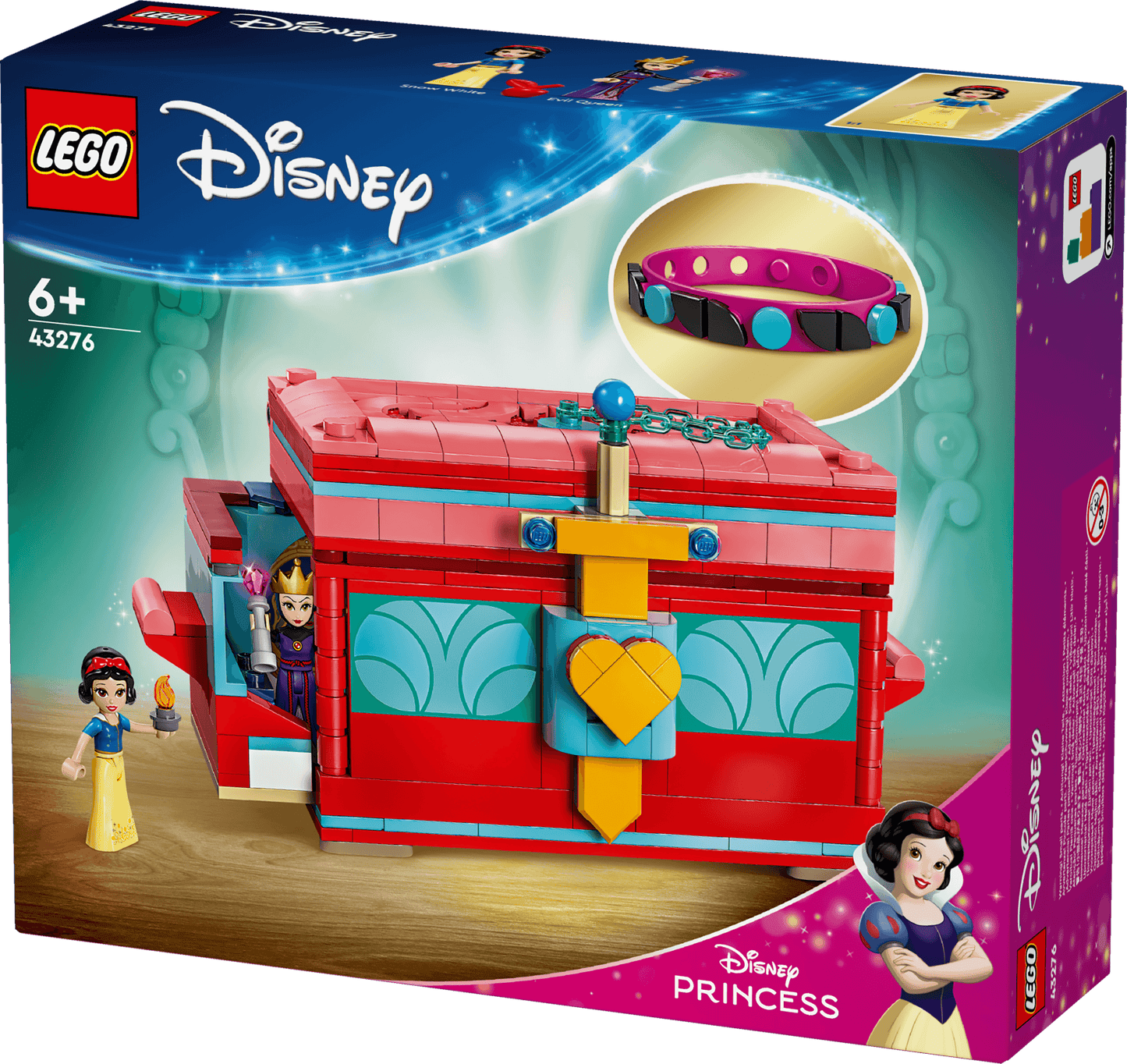 LEGO Snow White Jewelry Box 43276 Disney LEGO DUPLO @ 2TTOYS LEGO €. 44.99