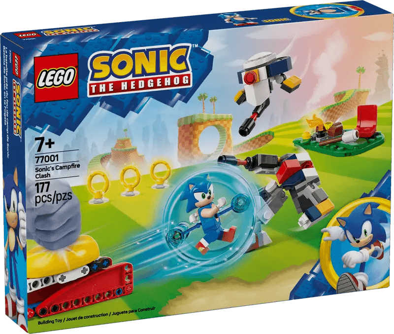 LEGO Sonic's Campfire Clash 77001 Sonic LEGO SONIC @ 2TTOYS | Official LEGO shop😊🥰 LEGO €. 16.99