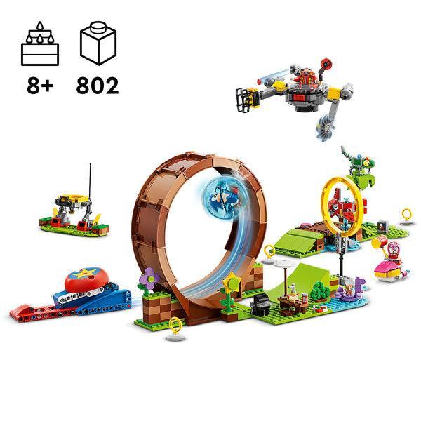 LEGO Sonic's Green Hill Zone Loop Challenge 76994 Sonic LEGO @ 2TTOYS | Official LEGO shop😊🥰 LEGO €. 104.99