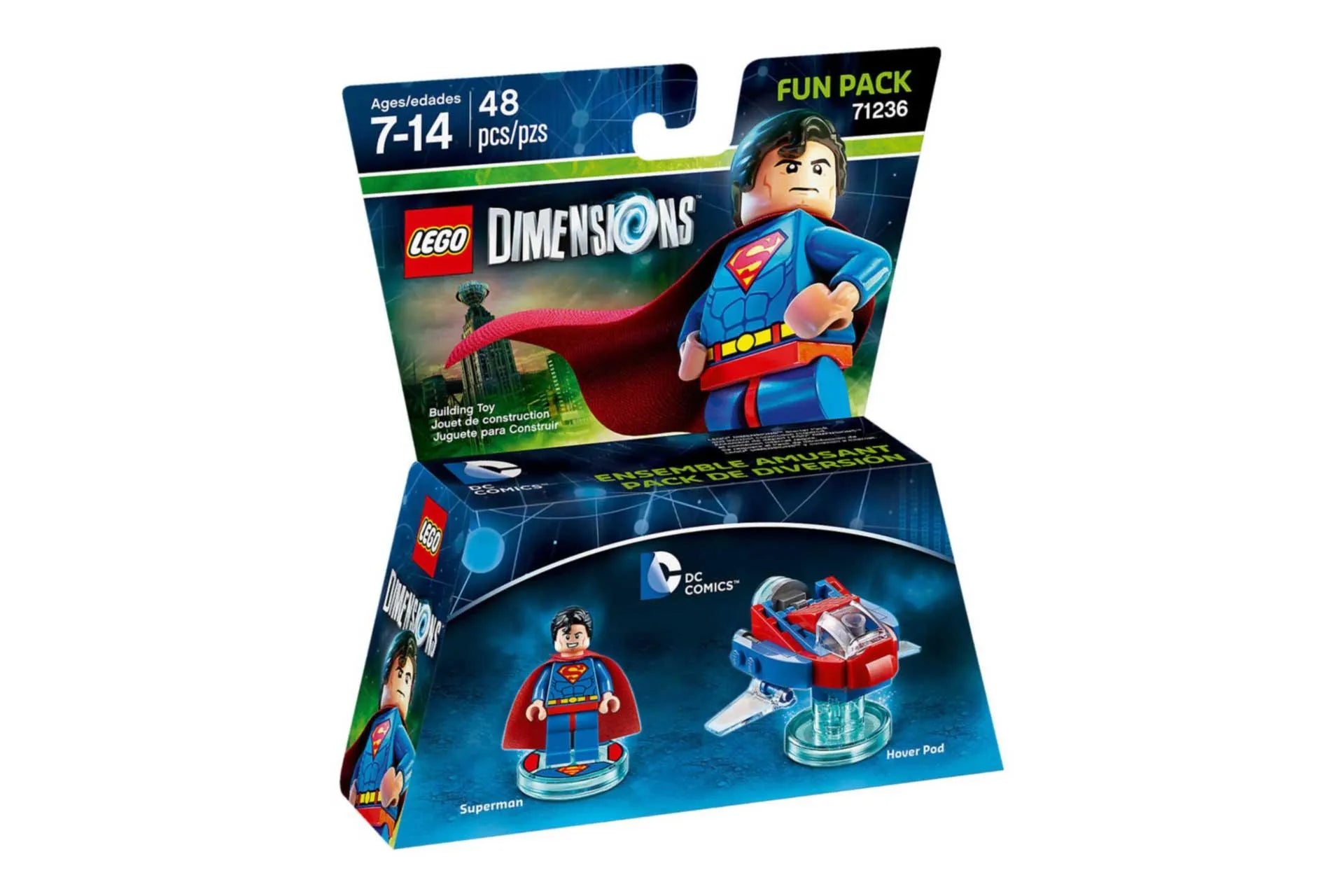 LEGO Superman Fun Pack 71236 Dimensions LEGO Dimensions @ 2TTOYS | Official LEGO shop😊🥰 LEGO €. 14.99